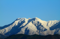 石鎚山雪景色