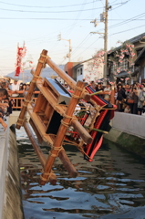 北条秋祭り投げ込み