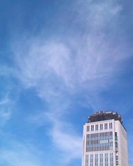 ふんわりと軽そうな雲