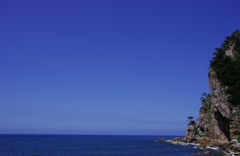 能登沖　晴天