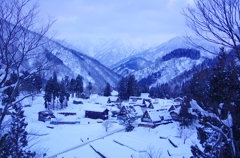 五箇山　青