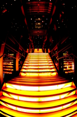 近未来の階段