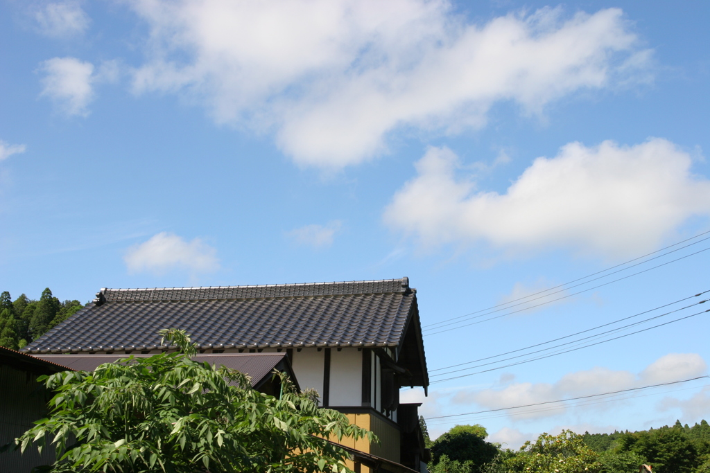 梅雨の晴れ間