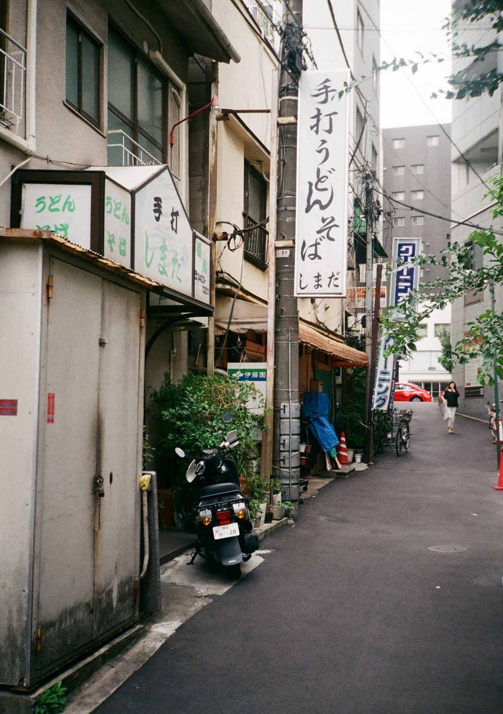 路地の蕎麦屋