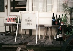 デミと街中散歩(フイルム)