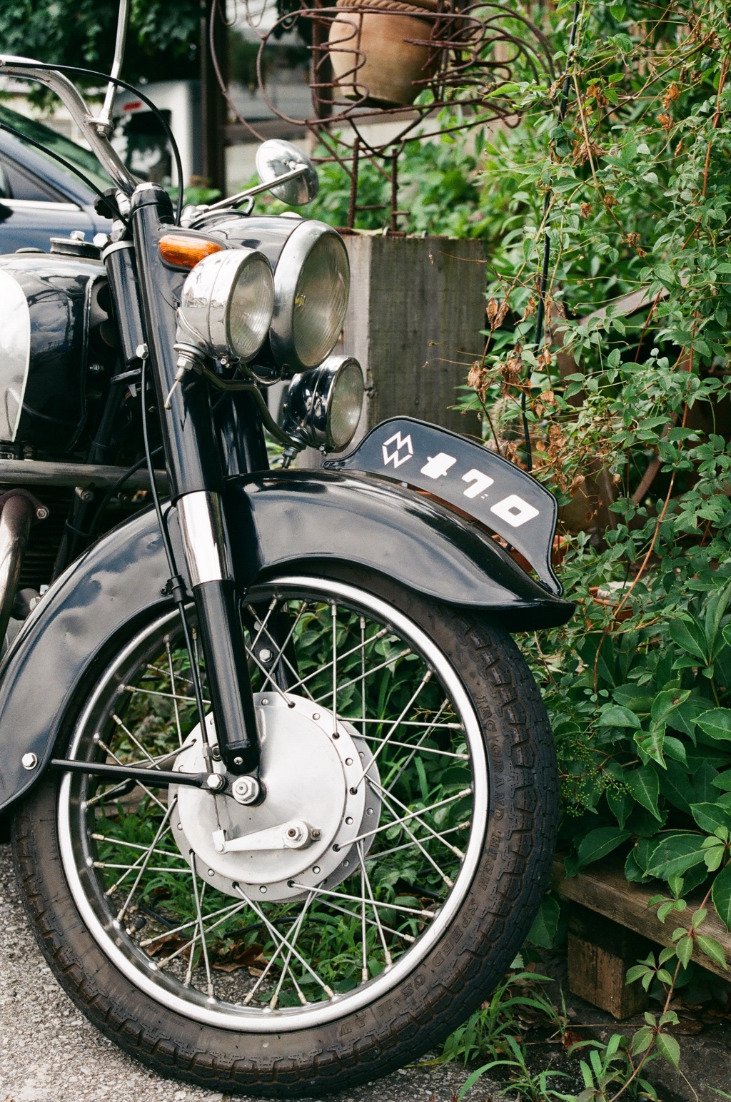 黒いバイク(フィルム)
