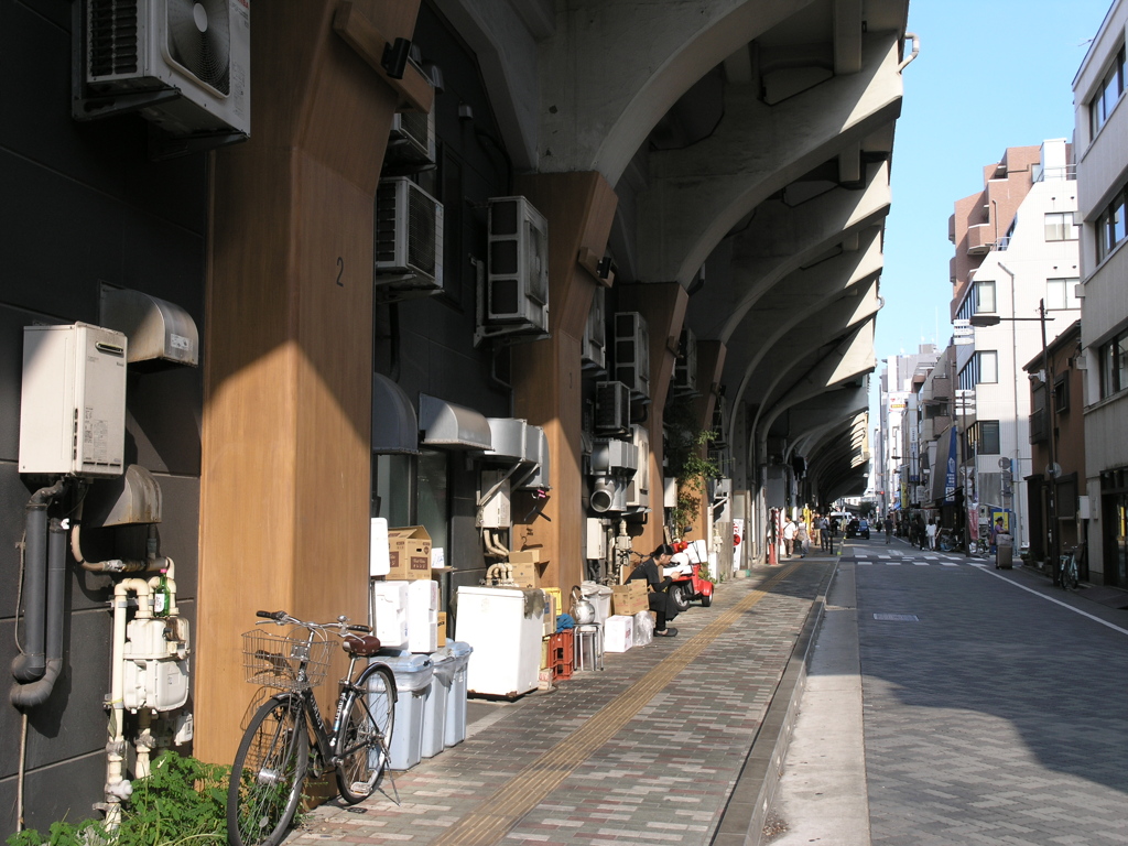 自転車のある眺め