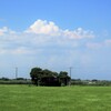 遠くに夏の雲