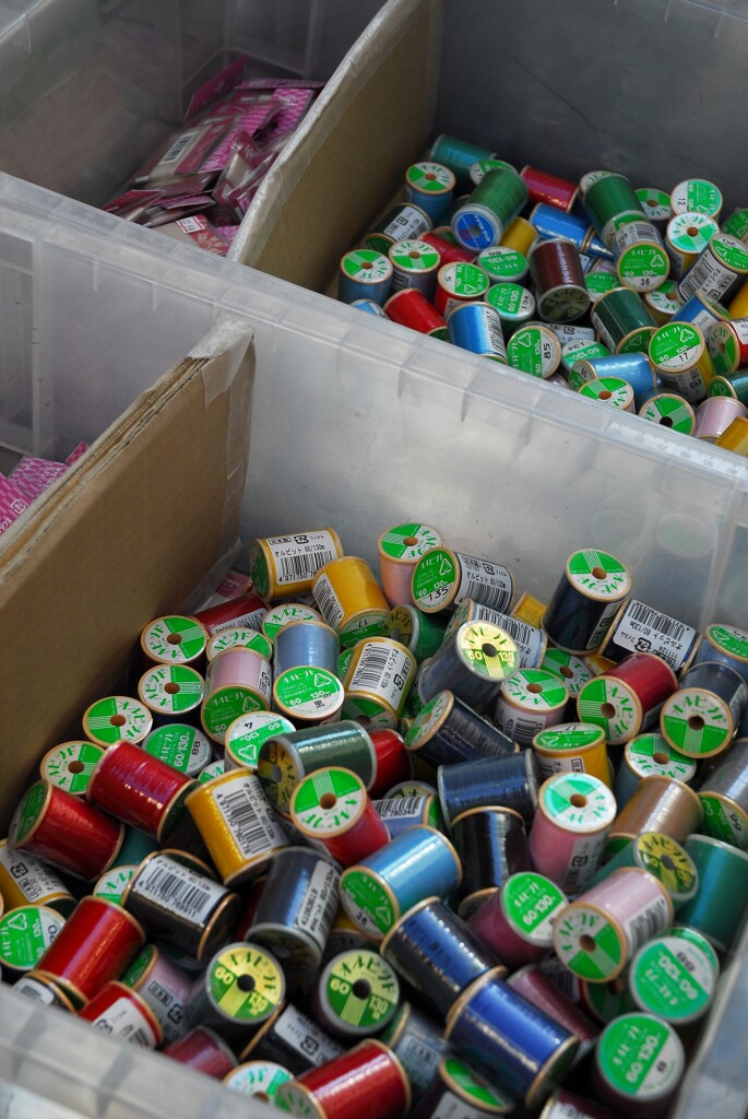 日暮里・布の街