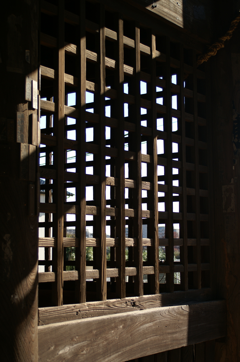 千葉寺にて