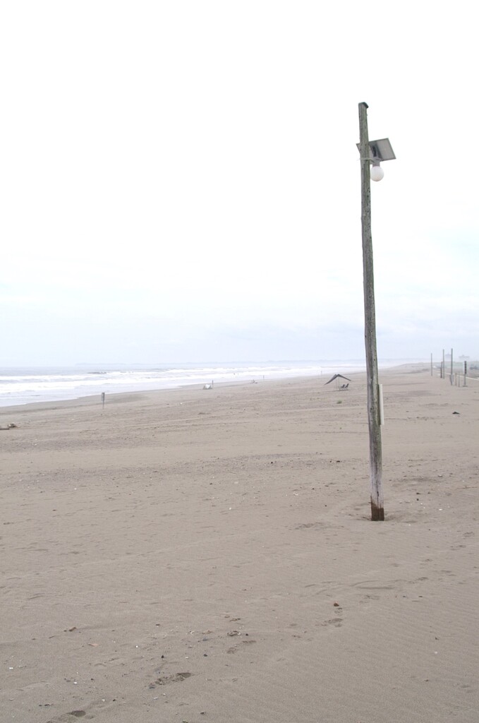 梅雨入り前の外房の海