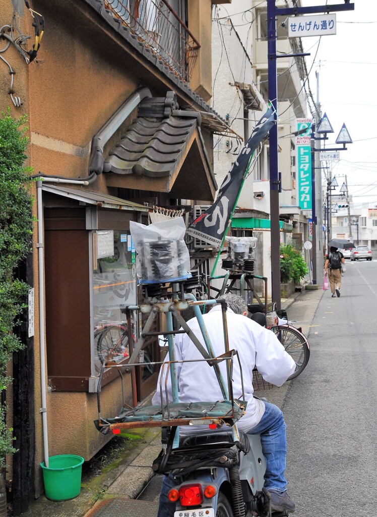 ありゃ、エンジンが…