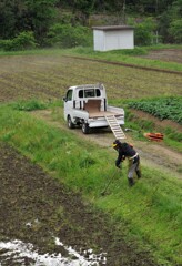 田植え準備