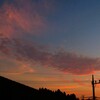 晩夏の夕暮れ(自室にて)