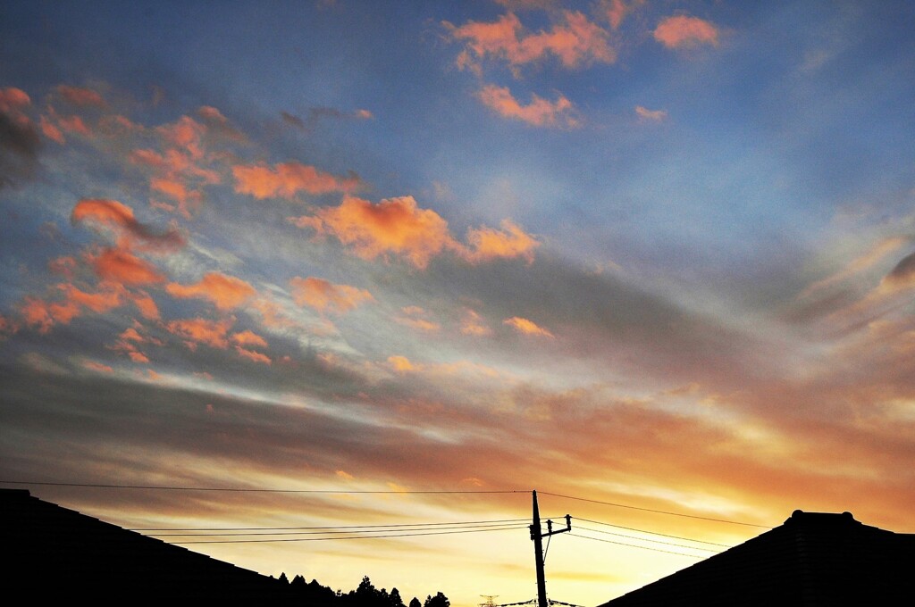 静かな夕暮れ