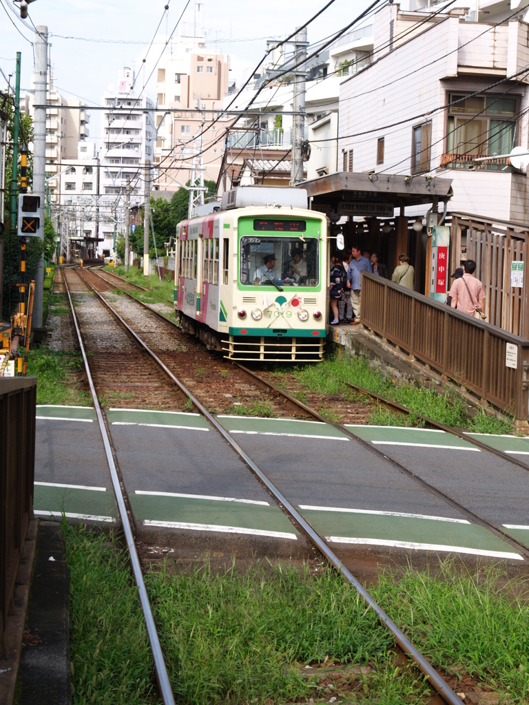 都電の走る街