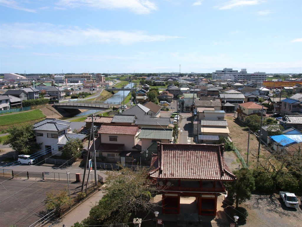 成東の街