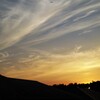 猛暑日の夕暮れ