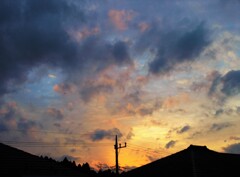 静かな夕暮れ