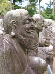 表情豊かな羅漢さん2