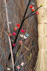 路地の蕎麦屋にて