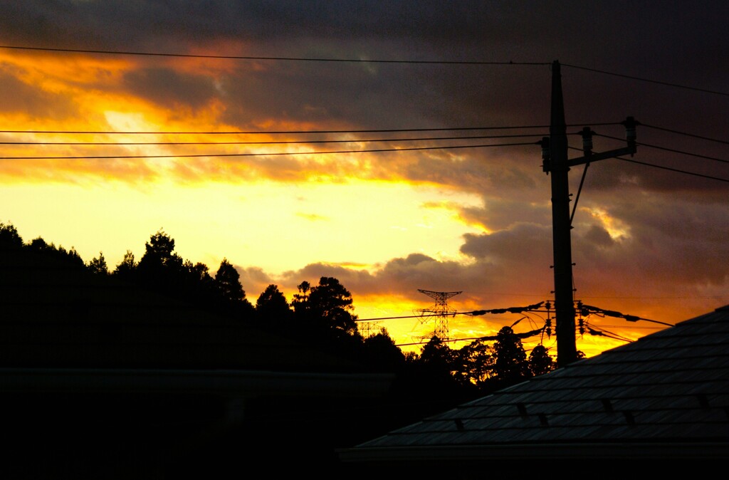 夕焼け空