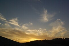 秋の夕暮れ