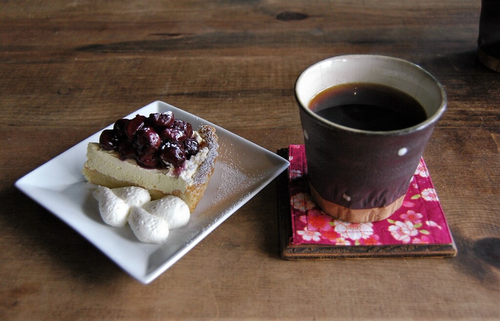 カフェの景色