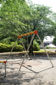 真夏日の公園