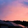 焼けた空