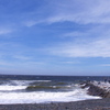 海風に吹かれて