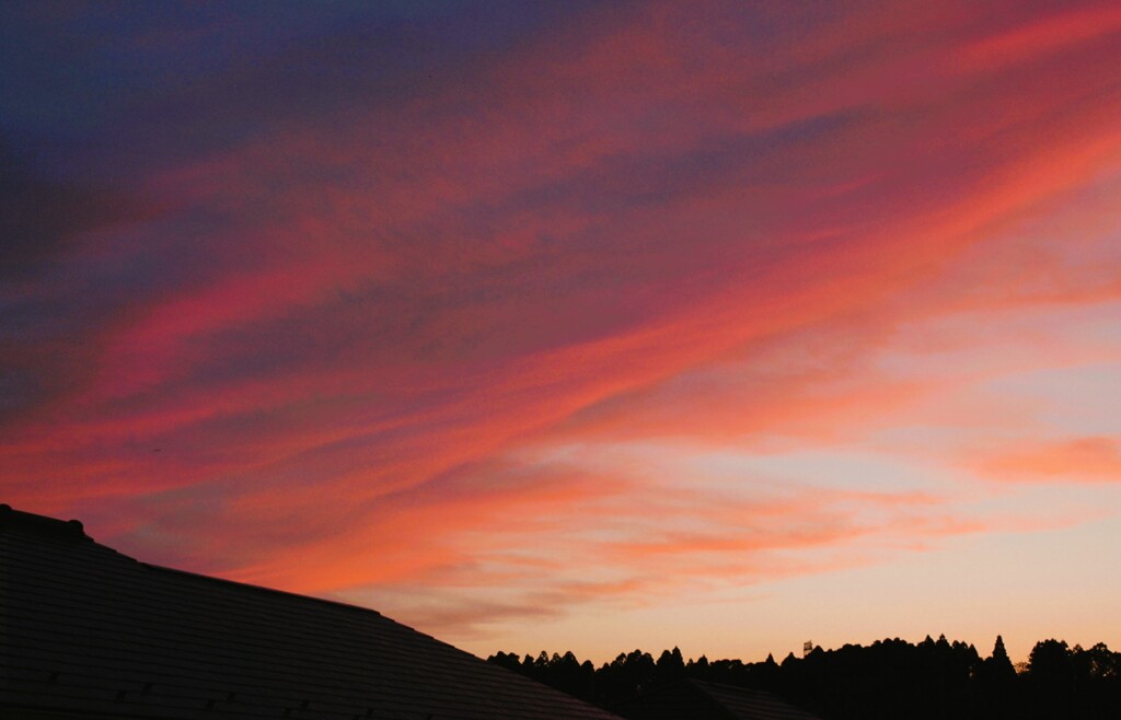 夕暮れの空