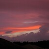 不思議な夕焼け