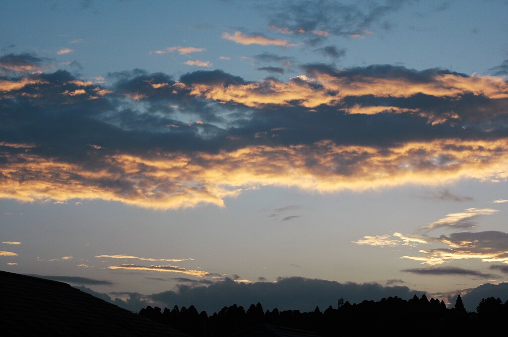 静かな夕暮れ時