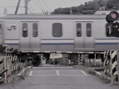 通過待ち