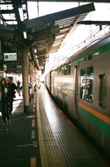 film…上野東京ライン(新橋駅にて)