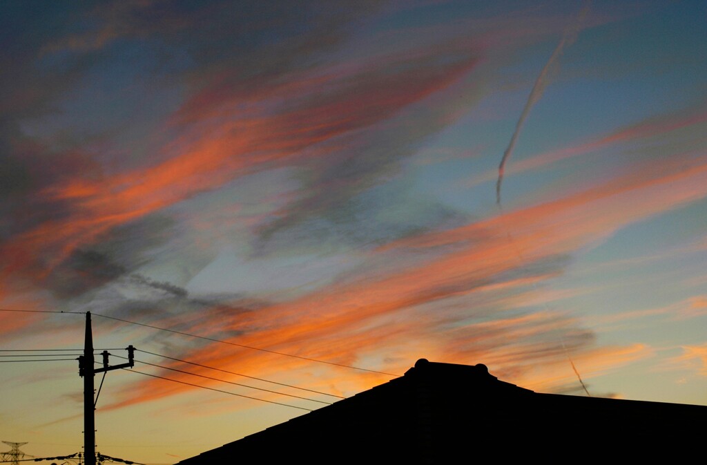 平凡な夕暮れだけど