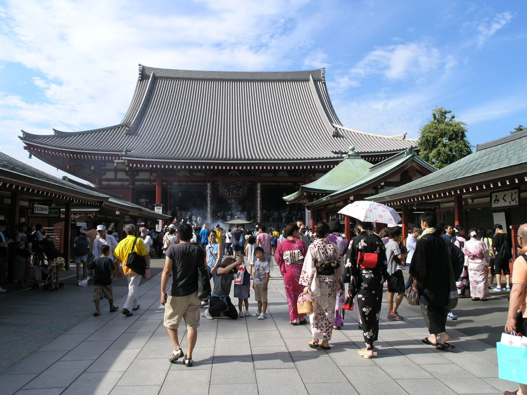 夏の浅草寺