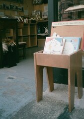 デミと街中散歩(フイルム)
