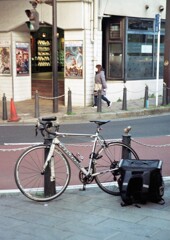 街角の自転車(フィルム)