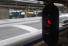 横須賀線信号待ち