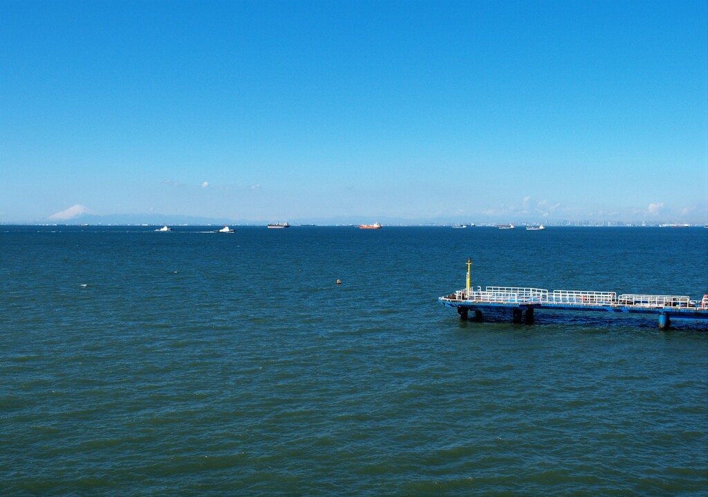 冬の東京湾