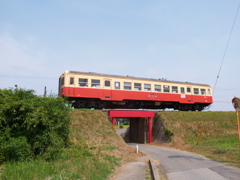 小湊夏日記　鉄橋　　