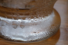 冷たいお水