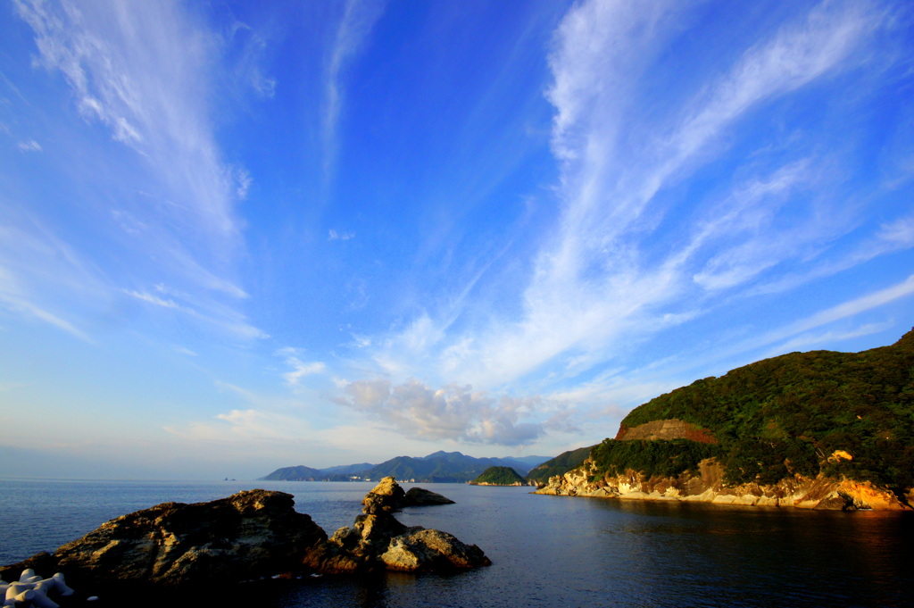 雲見の海