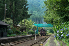 山間の駅