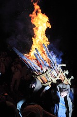 福山市鞆の浦　お手火祭り