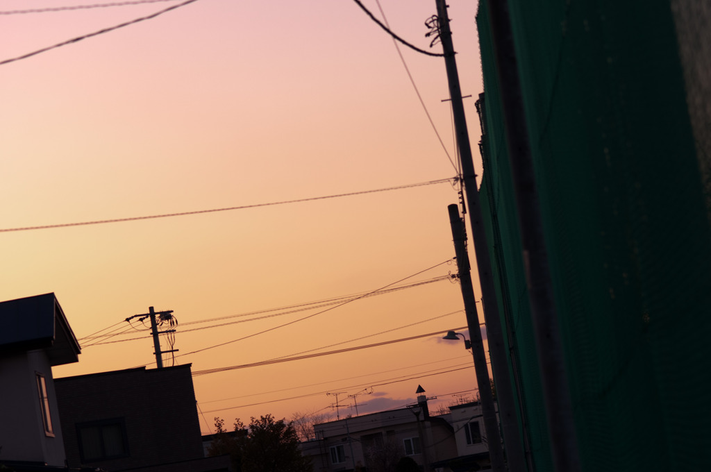 夕焼け空