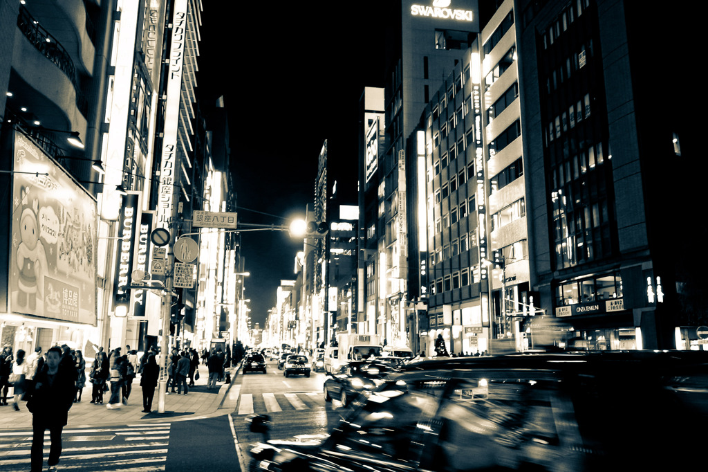 銀八の夜