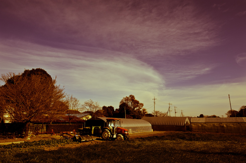 迎春トラクター